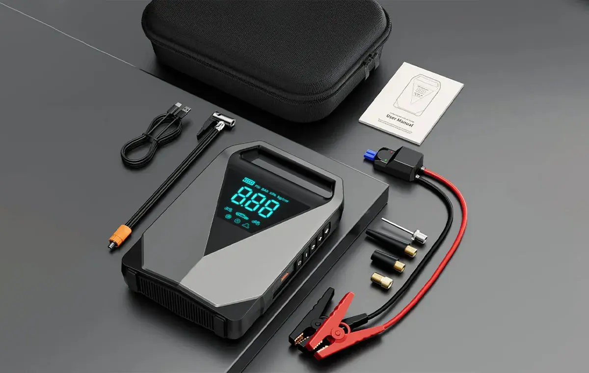 Ανακάλυψε το TUERBB 3000A: Μίζα, αντλία αέρα και power bank σε ΑΝΑΤΡΙΧΙΑΣΤΙΚΑ ΧΑΜΗΛΗ τιμή!