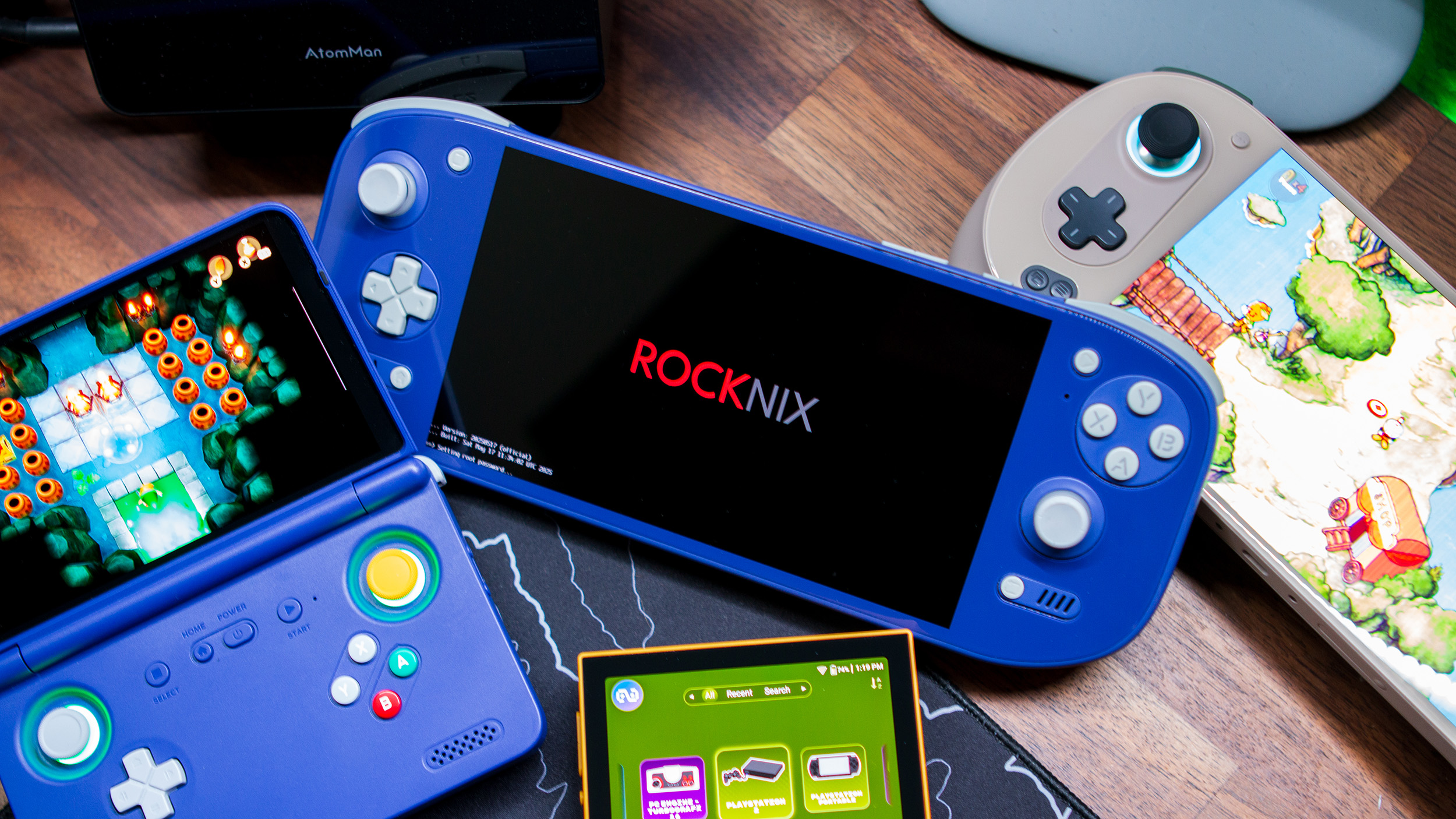 ROCKNIX εκκίνηση στην πύλη AYN Odin 2