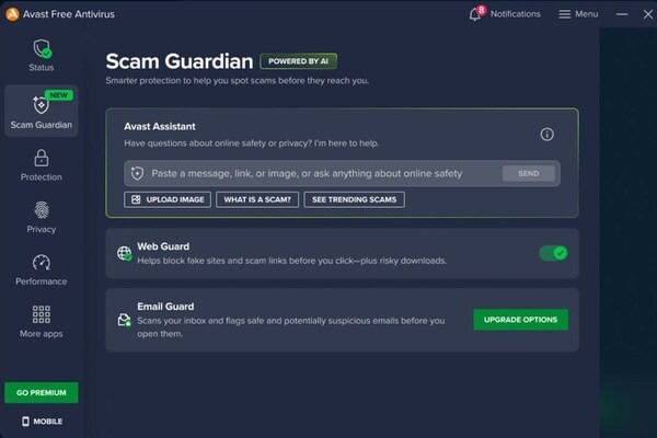 Avast Scam Guardian