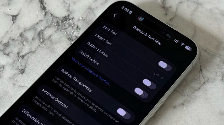 Ρυθμίσεις Liquid Glass του iPhone 17 Pro Max στο iOS 26