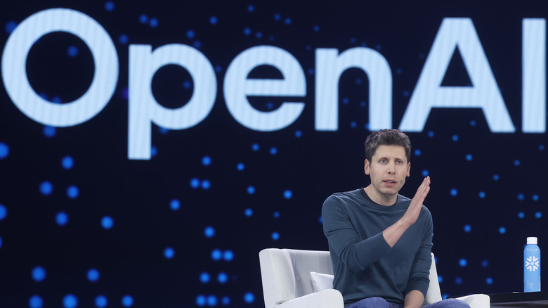 Ο Διευθύνων Σύμβουλος της OpenAI, Sam Altman, μιλώντας σε συνέδριο