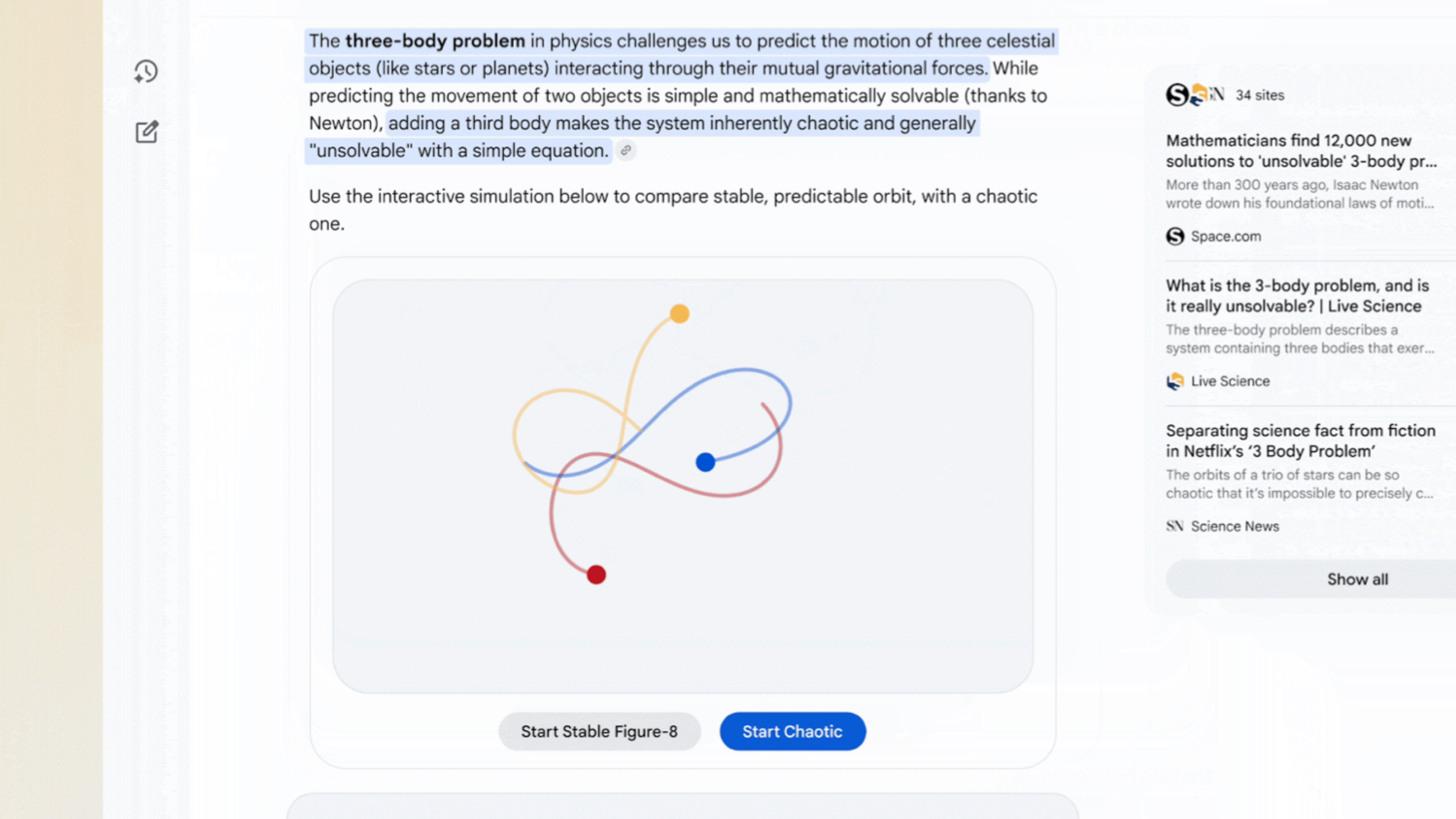 Έχω δοκιμάσει το Gemini 3 και αποδεικνύει ότι η Google έχει ό,τι χρειάζεται για να κερδίσει τον αγώνα τεχνητής νοημοσύνης Εικόνες που δημιουργούνται από AI σε λειτουργία AI στην Αναζήτηση.