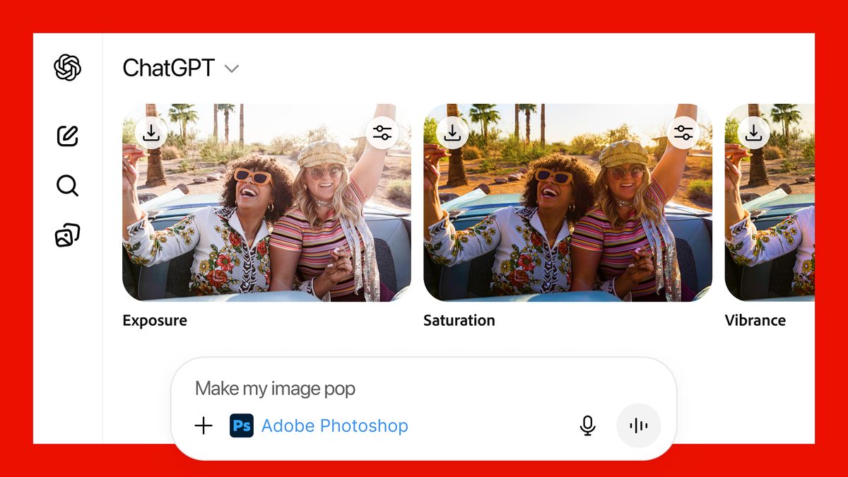 Το OpenAI ενσωματώνει τα Adobe Photoshop, Acrobat, Express στο ChatGPT