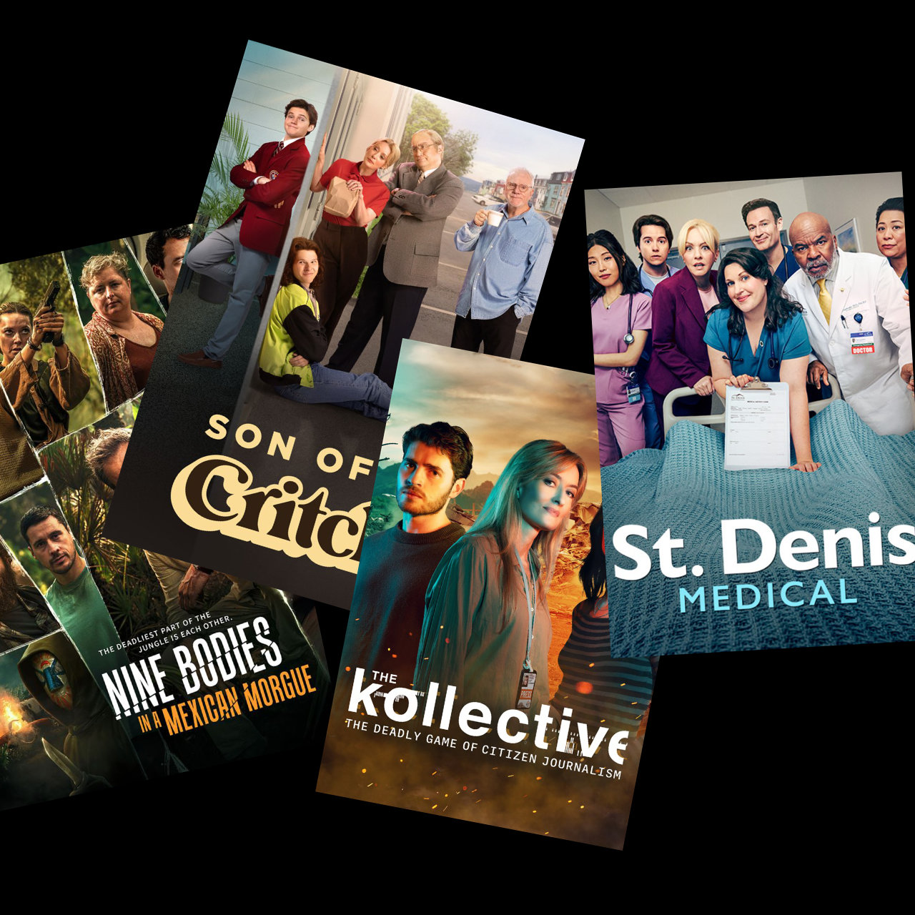 “Ανακαλύψτε τις σειρές που θα σας κόψουν την ανάσα: «The Kollective», «Nine Bodies in a Mexican Morgue», και οι ανατρεπτικές σεζόν «St. Denis Medical 2» & «Son of a Critch 4» στο Novacinema4!” –
