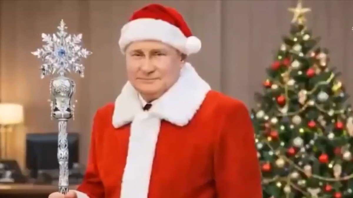 «Ο Πούτιν μεταμορφώνεται σε Άι Βασίλη με τη βοήθεια της Τεχνητής Νοημοσύνης – Δείτε το ανατρεπτικό αποτέλεσμα!»