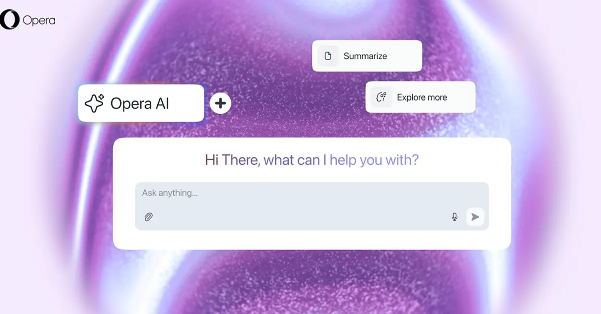 Η Opera λανσάρει λειτουργίες AI που υποστηρίζονται από Gemini σε όλα τα προγράμματα περιήγησής της