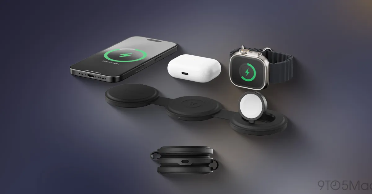 Ένας ιδανικός φορτιστής ταξιδιού με Qi2