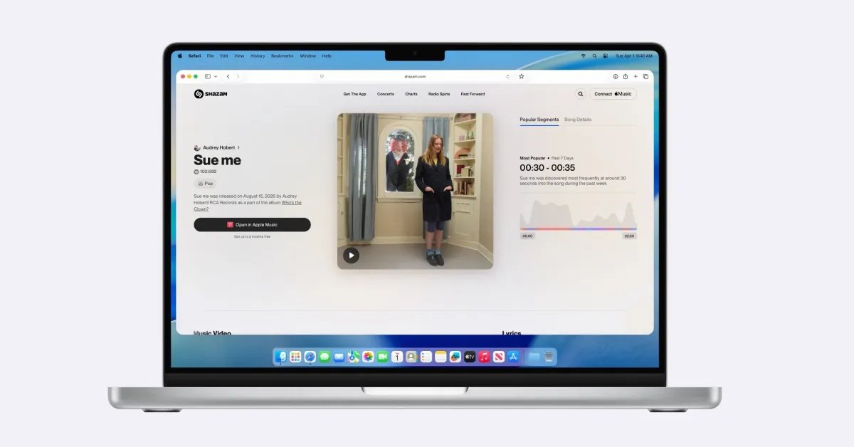 Η νέα λειτουργία του Shazam αποκαλύπτει ποιες στιγμές τραγουδιών τραβούν την προσοχή των χρηστών