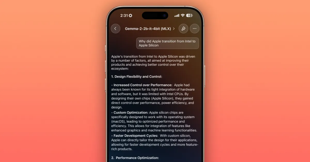 Indie App Spotlight: Το ‘AnywaAIr’ σάς επιτρέπει να παίζετε με τοπικά μοντέλα AI στο iPhone σας