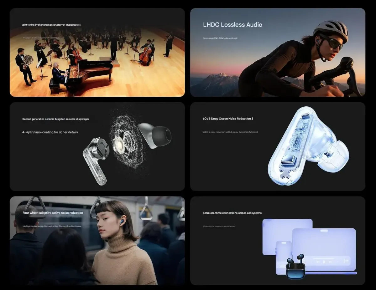 Ανακαλύψτε τα Vivo TWS 5 Hi-Fi! Απόλυτη Σιωπή 60 dB και Κεραμικό Διάφραγμα μόλις στα 75€! Μην το χάσετε!