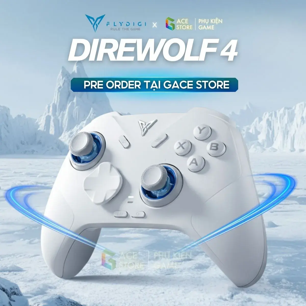 Ανακαλύψτε το Flydigi Direwolf 4: Το Ασύρματο Χειριστήριο Tri-Mode με Γυροσκόπιο που Κοστίζει Μόλις 33€!