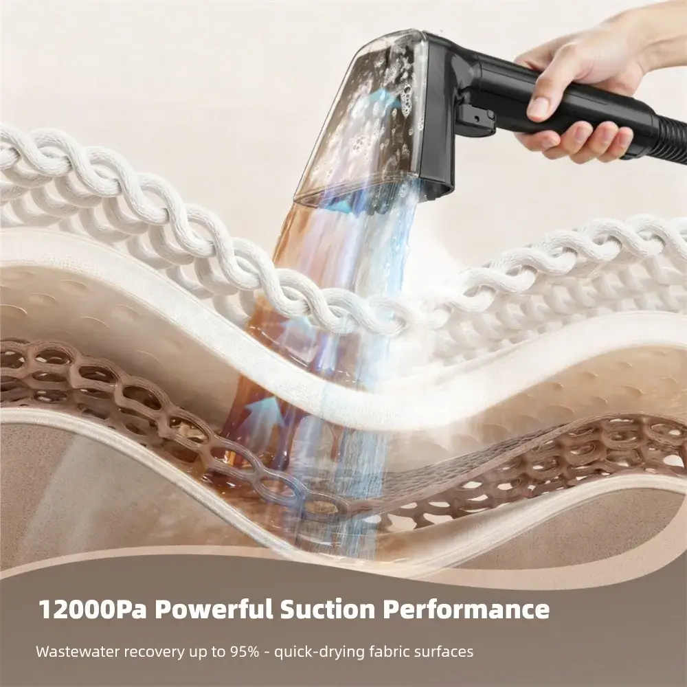 «Απίστευτο! INSE YISORA W08: Ικανότητα 1650W και 12000Pa - Ο Βαθύς Καθαρισμός Υφασμάτων και Χαλιών Που Έχετε Ονειρευτεί!» INSE YISORA W08