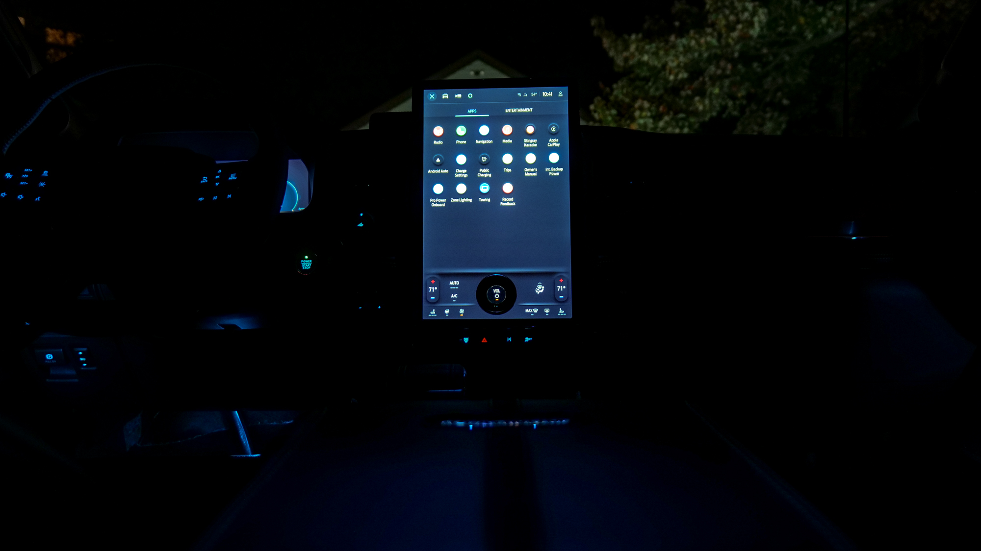 Δοκιμαστική κίνηση Ford F-150 Lightning 2025.