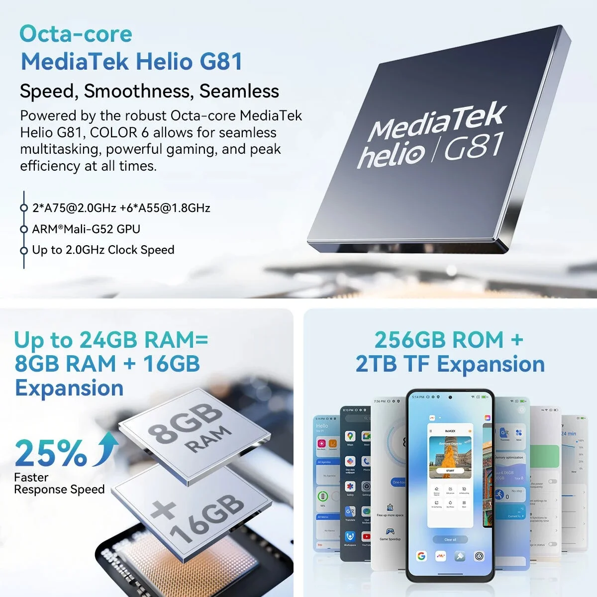 Αποκαλύψτε το Blackview COLOR 6: Το απόλυτο έξυπνο τηλέφωνο με 24GB RAM και Android 15 που θα σας αλλάξει τη ζωή! Αποκαλύψτε το Blackview COLOR 6: Το απόλυτο έξυπνο τηλέφωνο με 24GB RAM και Android 15 που θα σας αλλάξει τη ζωή!