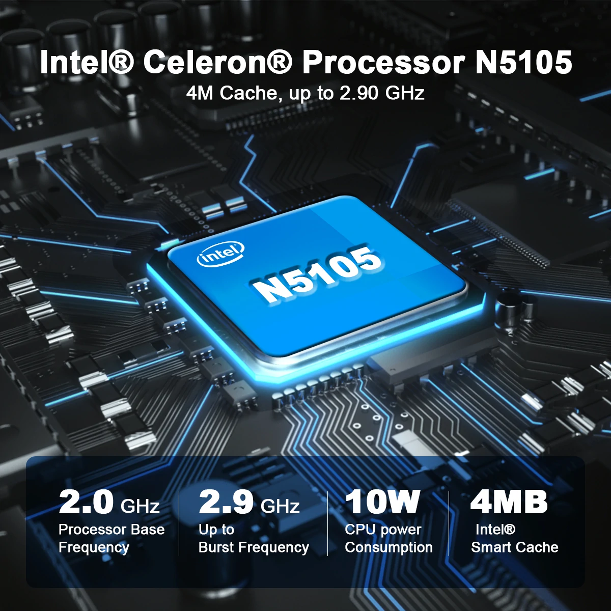 Ανακαλύψτε το ALLIWAVA GX55: MiniPC με Intel N5105, 16GB RAM και 512GB NVMe SSD μόνο για 129.2€! Μην το χάσετε!