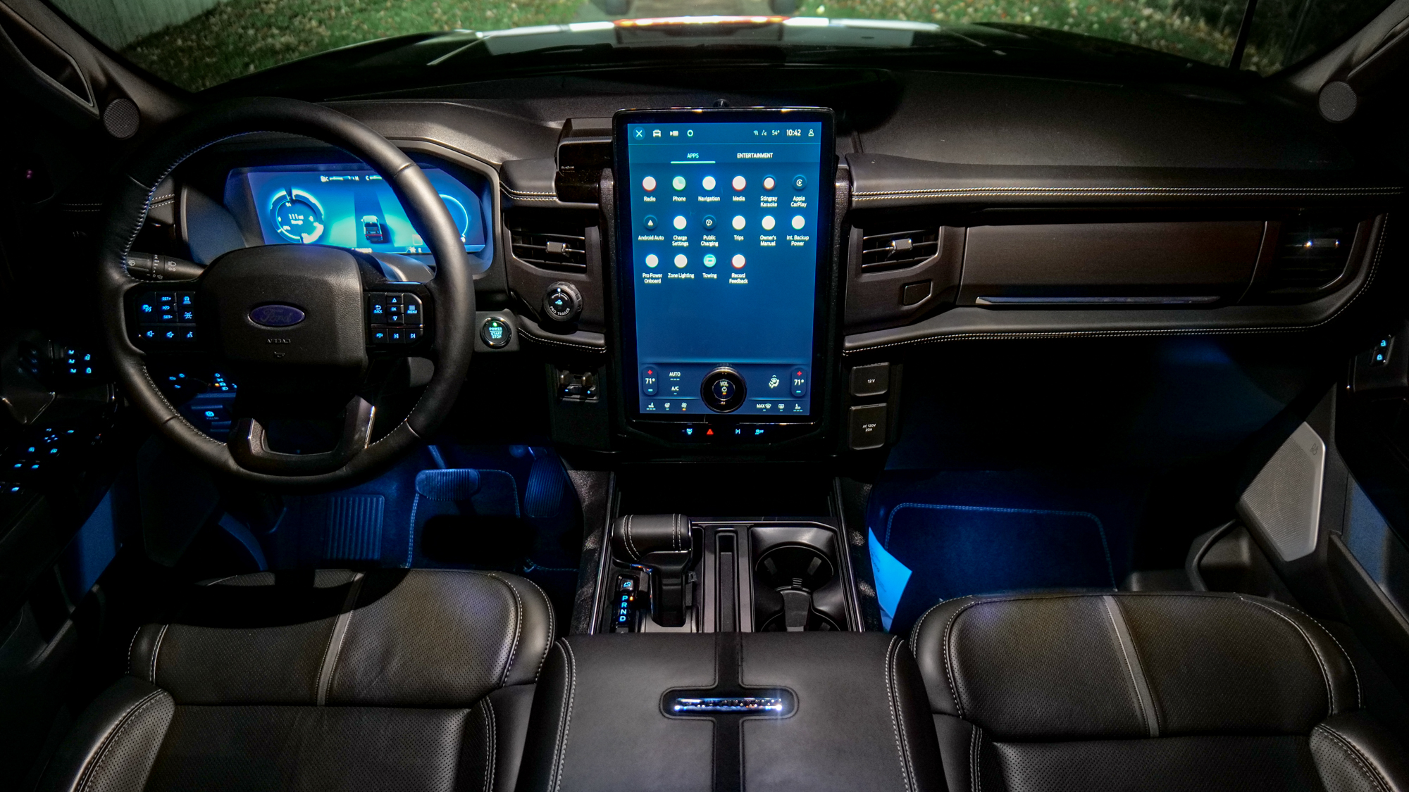 Δοκιμαστική κίνηση Ford F-150 Lightning 2025.