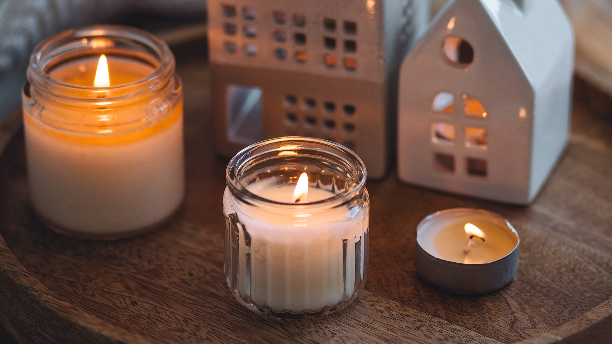 Κεριά σε δίσκο