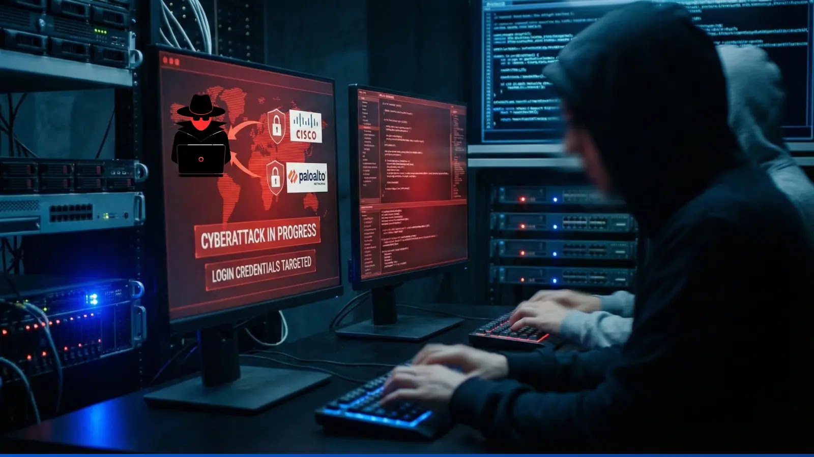 Χάκερ επιτίθενται ενεργά στις πύλες VPN των δικτύων Cisco και Palo Alto για να αποκτήσουν πρόσβαση σύνδεσης