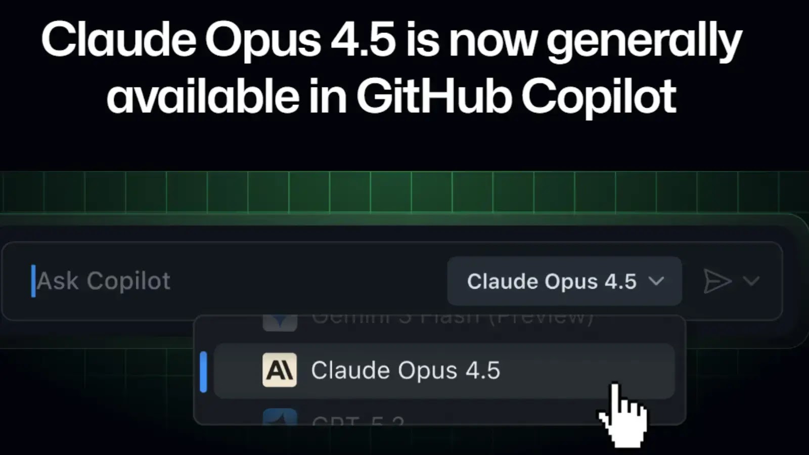 Το Claude Opus 4.5 είναι πλέον ενσωματωμένο με το GitHub Copilot