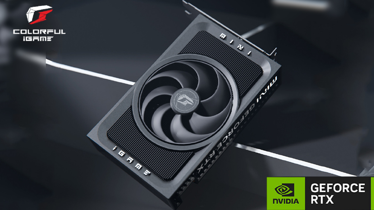 Πολύχρωμο ντεμπούτο RTX 50 iGame Mini Series — Αυτές οι GPU έχουν μήκος μόλις 180 mm