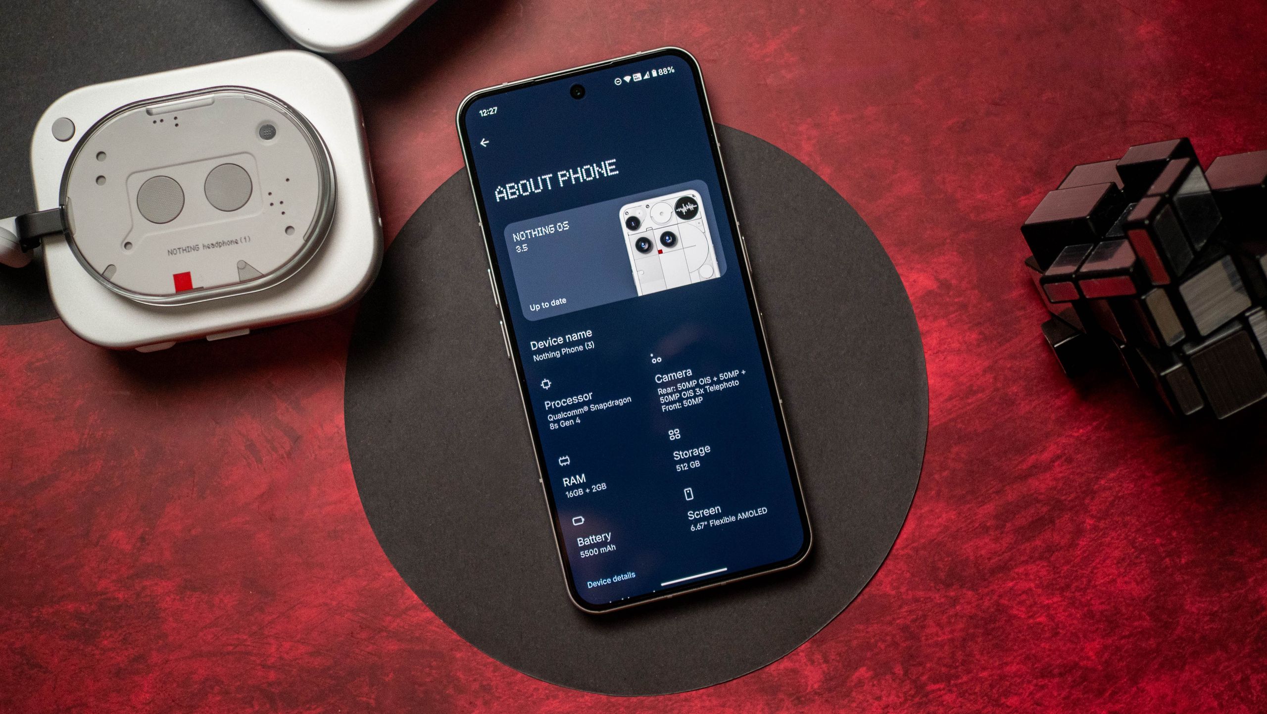 Τίποτα μπορεί να έχει σταματήσει την κυκλοφορία του Nothing OS 4 που βασίζεται σε Android 16