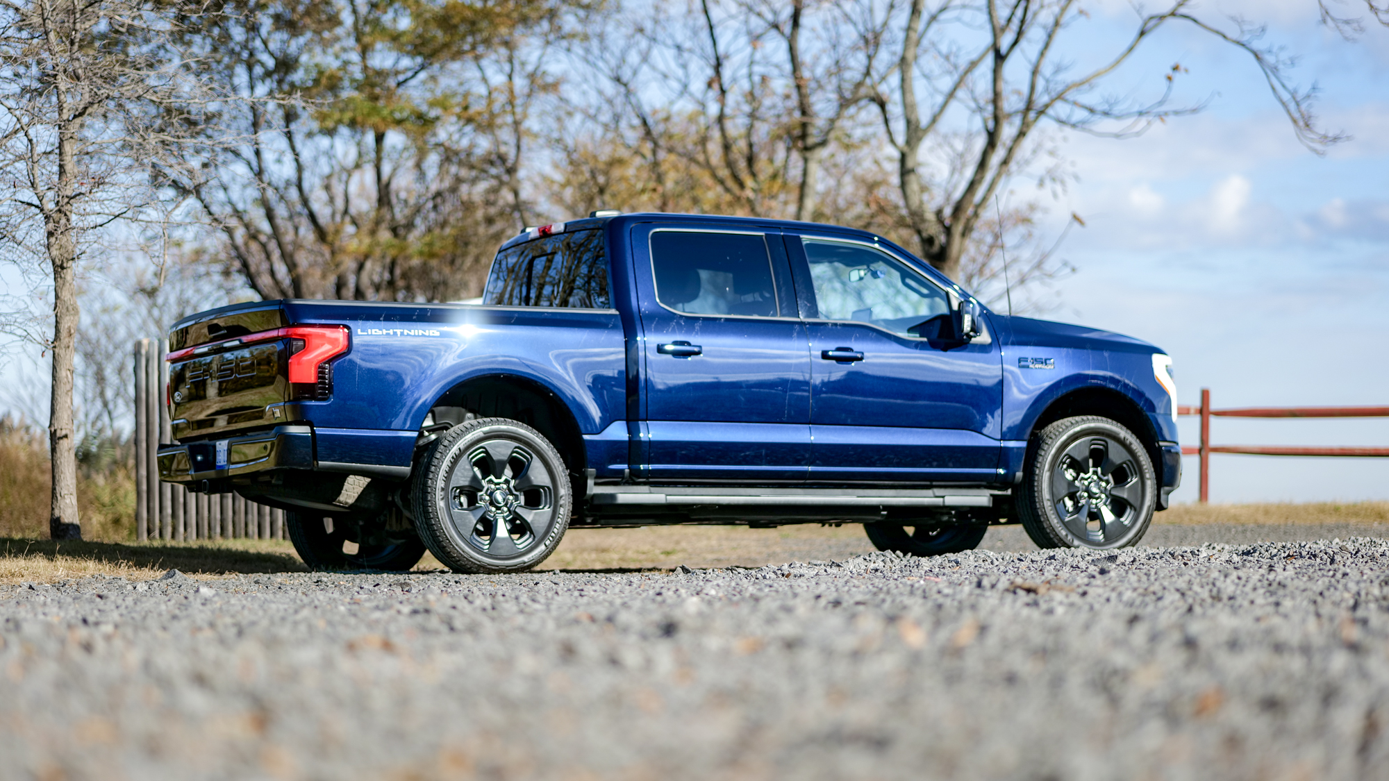 Δοκιμαστική κίνηση Ford F-150 Lightning 2025.