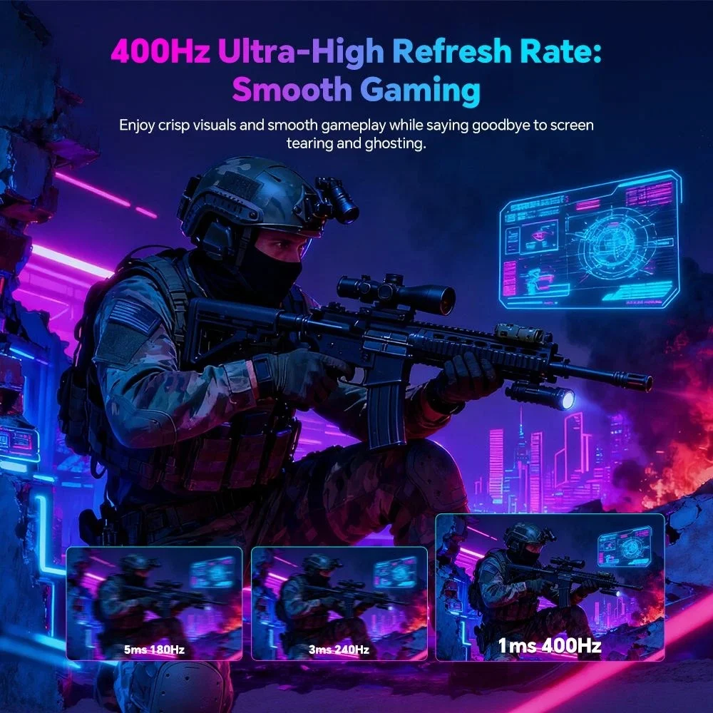 KTC H25X7: Απίστευτο Fast IPS στα 400Hz - Δείτε τους αντιπάλους σας ΠΡΙΝ καν συνδεθούν! KTC H25X7: Απίστευτο Fast IPS στα 400Hz - Δείτε τους αντιπάλους σας ΠΡΙΝ καν συνδεθούν!