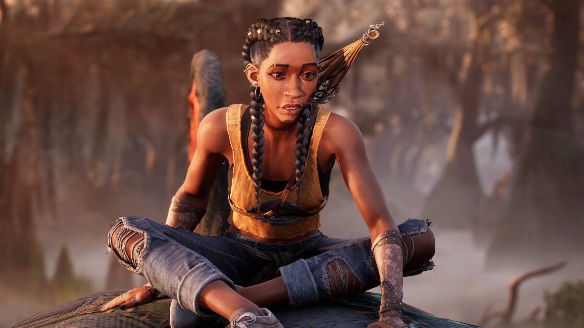 Screenshot taken from "South of Midnight" game