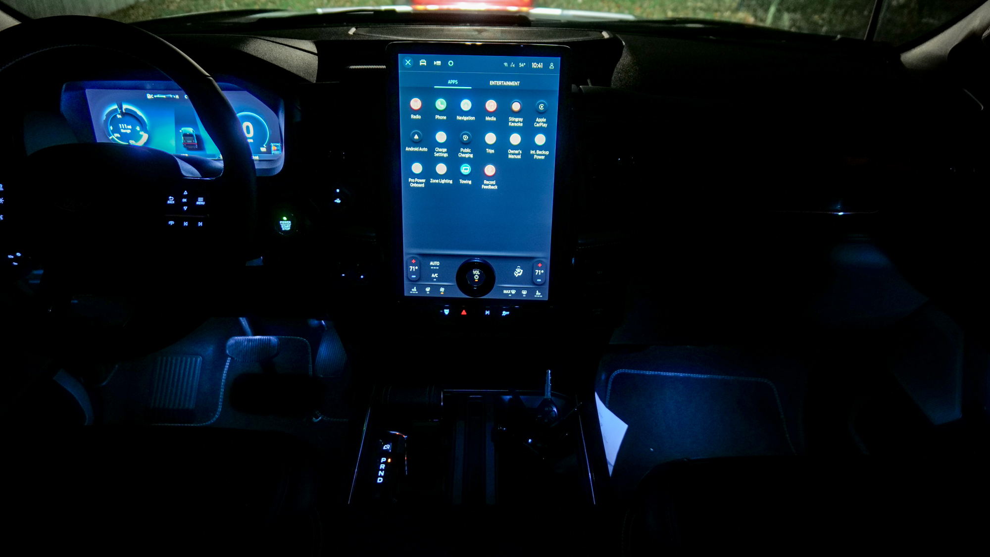 Δοκιμαστική κίνηση Ford F-150 Lightning 2025.