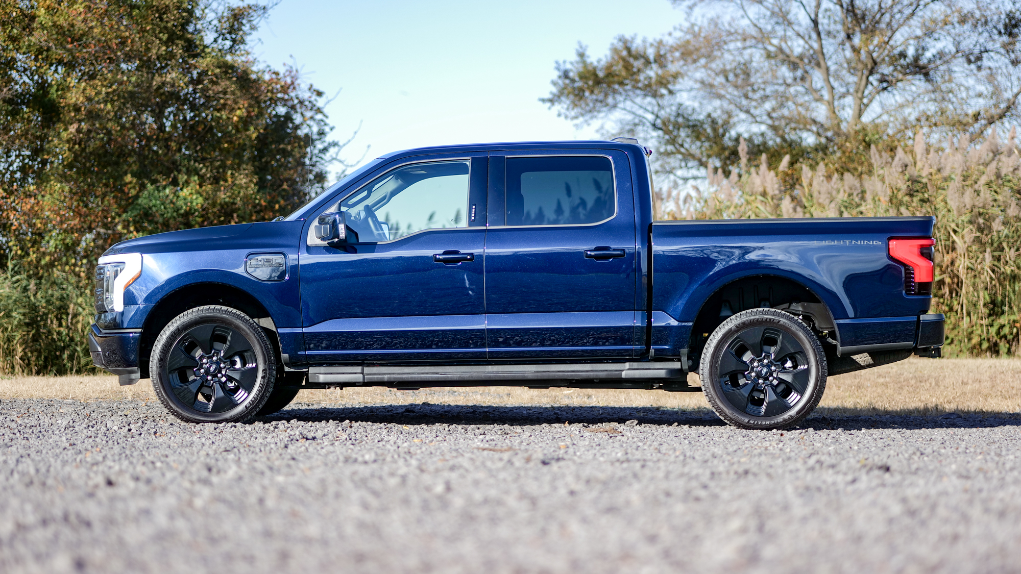 Δοκιμαστική κίνηση Ford F-150 Lightning 2025.