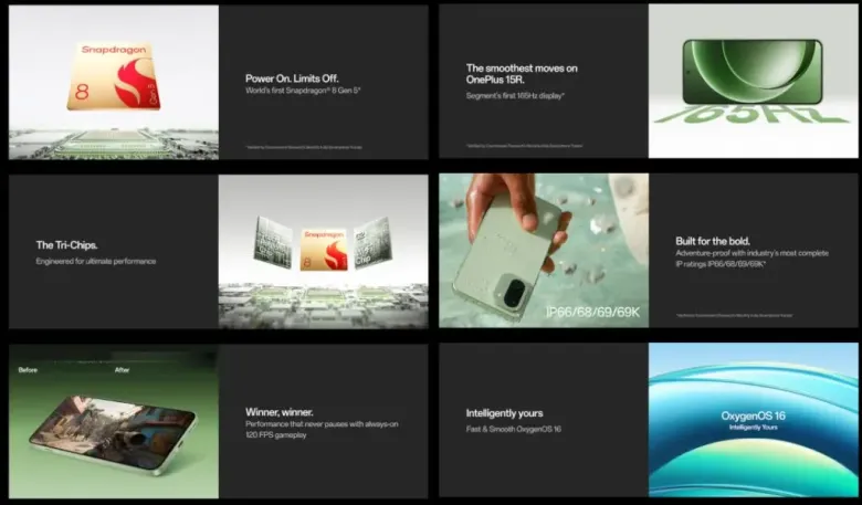 Ανακαλύψτε το OnePlus 15R: Η εντυπωσιακή μπαταρία 7400mAh και η εκπληκτική 4K 120fps βίντεο θα σας αφήσουν άφωνους!