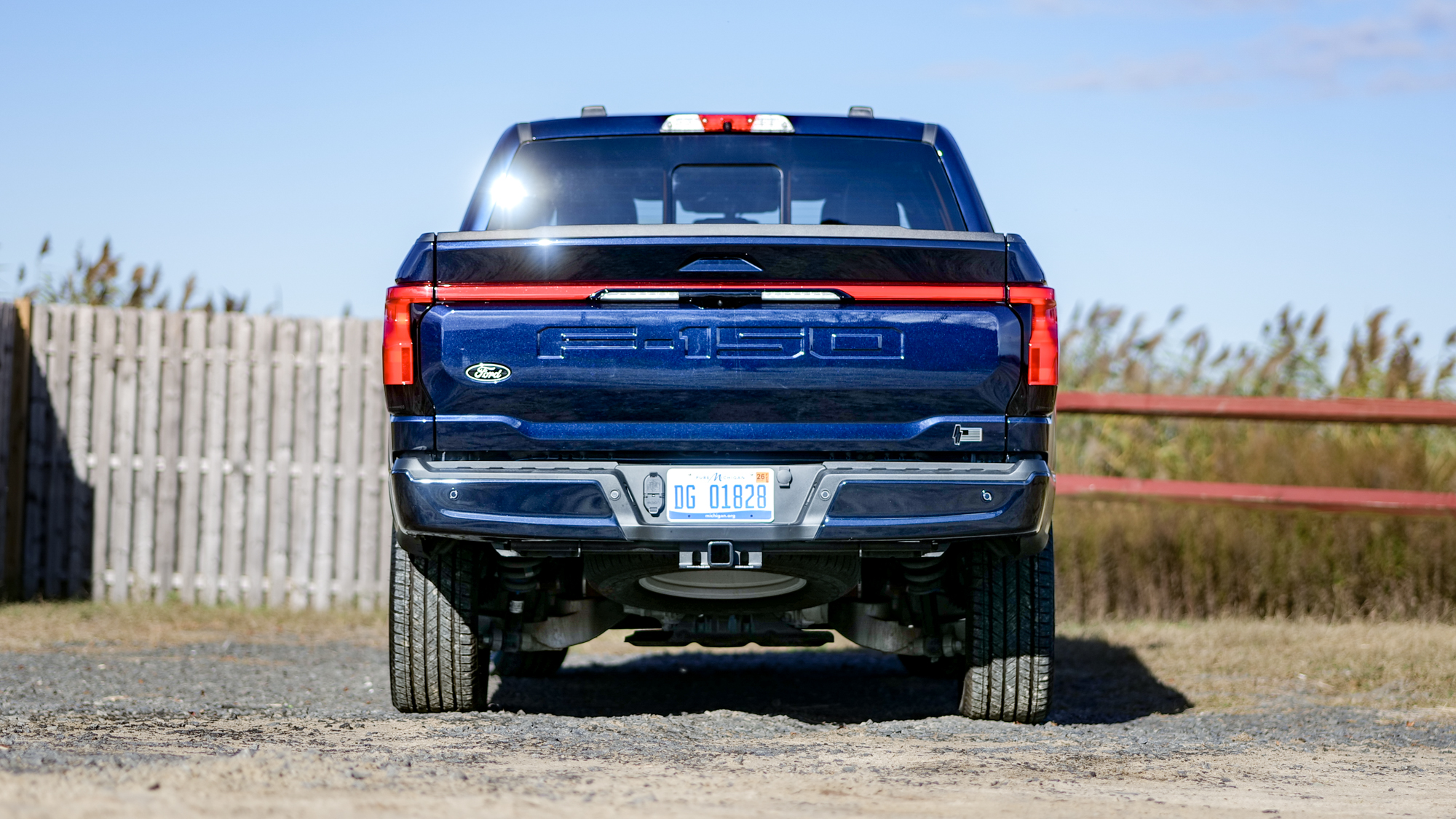 Δοκιμαστική κίνηση Ford F-150 Lightning 2025.