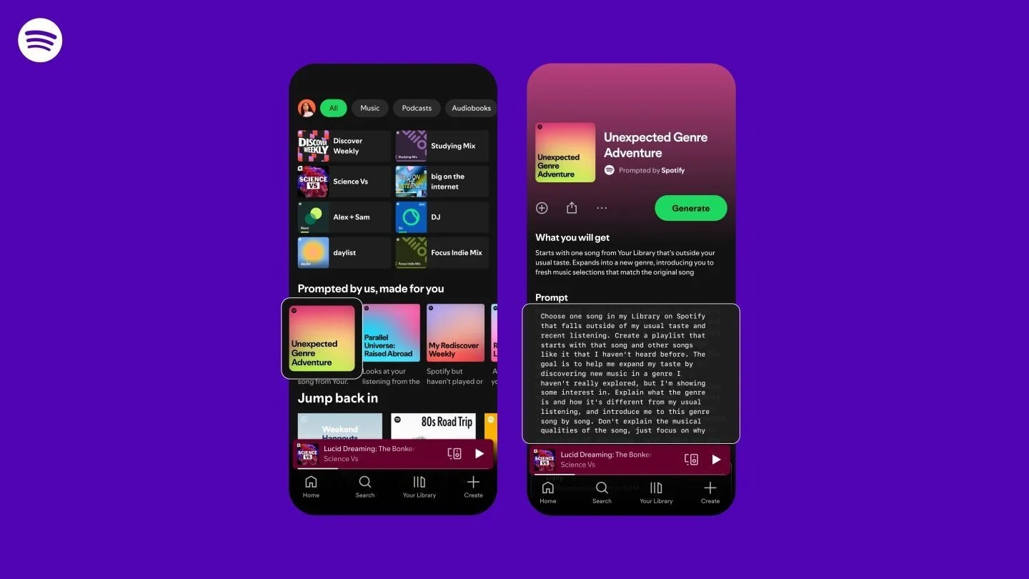 Μάθε το Νέο Τρελό Χαρακτηριστικό του Spotify: Δημιούργησε AI Playlists με Μια Απλή Εντολή!