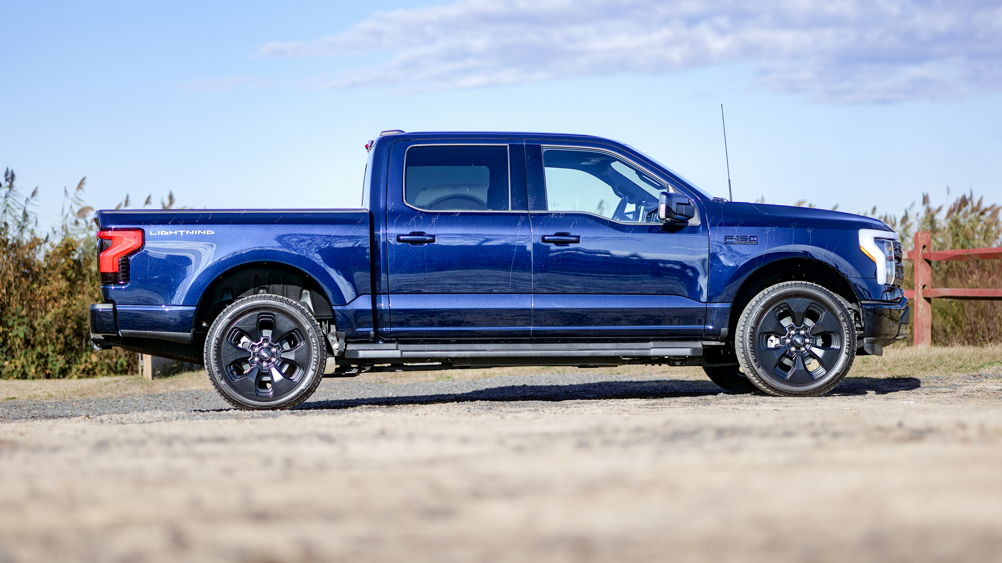 Δοκιμαστική κίνηση Ford F-150 Lightning 2025.