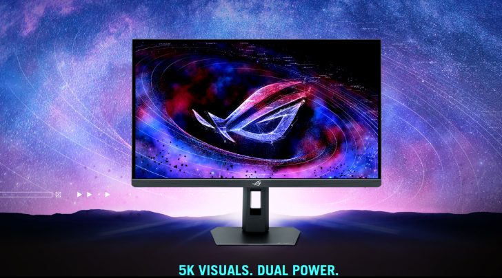 Η ASUS λανσάρει την πρώτη στον κόσμο 5K 180Hz Dual-Mode Gaming Monitor ROG Strix XG27JCG