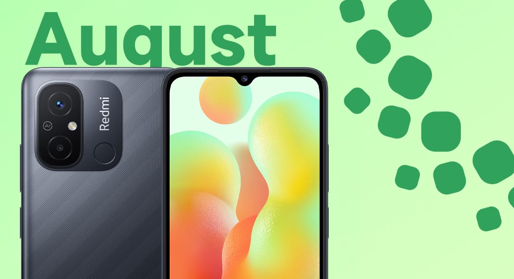 Redmi 12C Αυγούστου