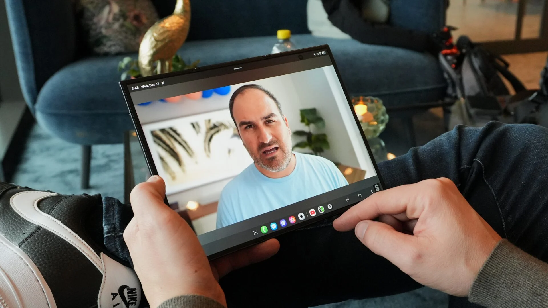 Samsung Galaxy Z TriFold hands-on sammobile youtube galaxy z trifold