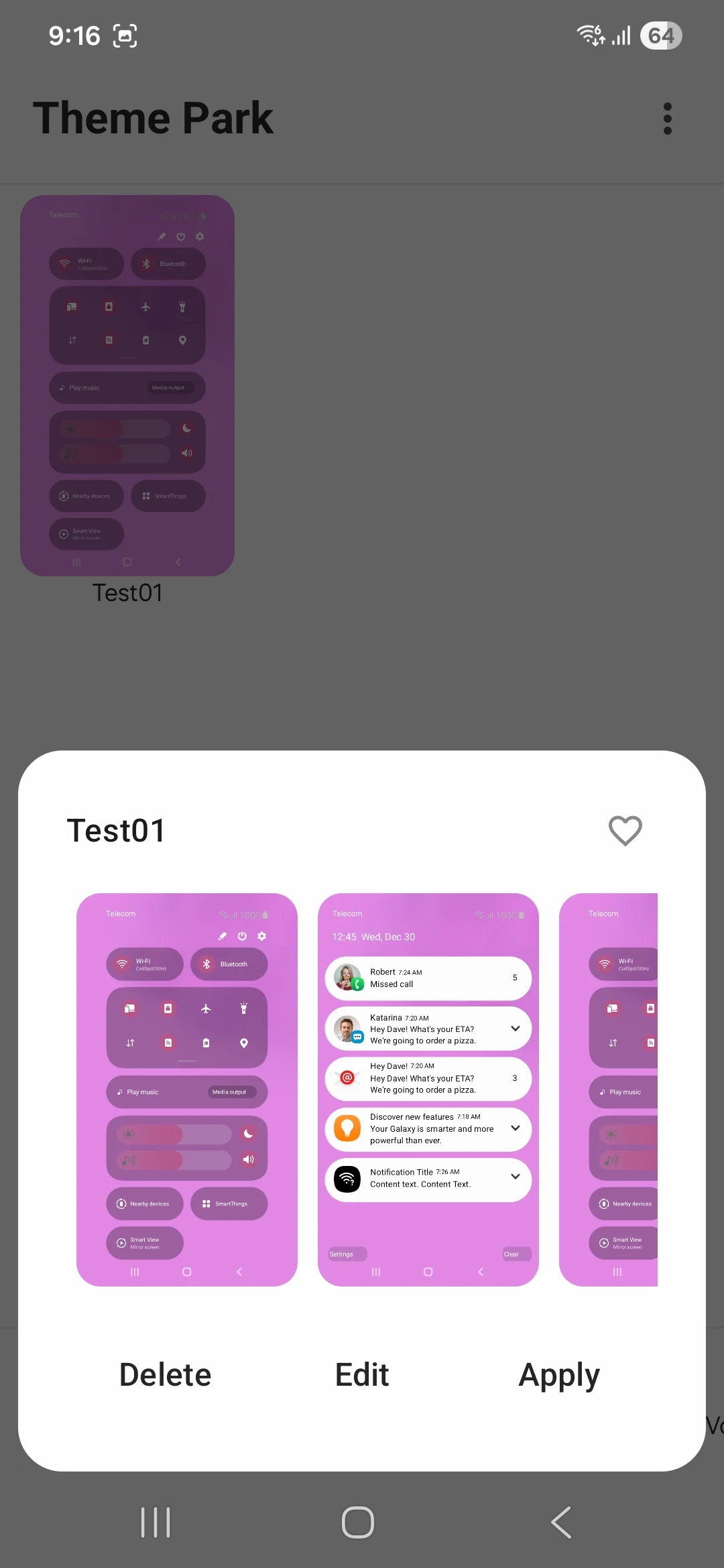 Η ενημέρωση στο θεματικό πάρκο Good Lock φέρνει έξι νέες δυνατότητες samsung galaxy s23 καλή κλειδαριά θεματικού πάρκου έκδοση 1.1.01.38 ενημερωμένη προεπισκόπηση καρτέλας γρήγορου πίνακα (01)