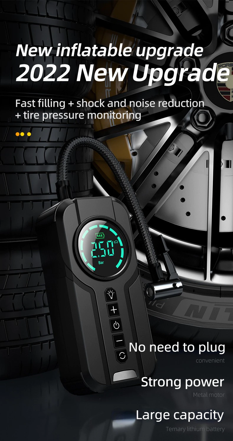 Ανακαλύπτετε την TUERBB T-AP01: Η Μοναδική Τρόμπα Μπαταρίας με Πίεση 150PSI και Ατελείωτη Αυτονομία! Μην Χάσετε! Tuerbb AP01 χρήσεις