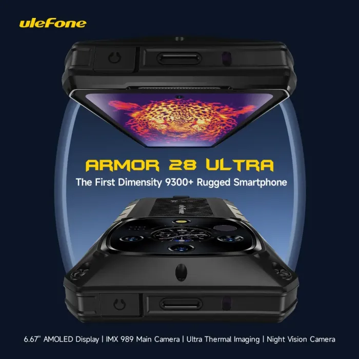 «Ulefone Armor 28 Ultra: Ανακαλύψτε το smartphone με Dimensity 9300+, 32GB RAM και θερμική κάμερα σε ΜΑΓΕΥΤΙΚΗ τιμή!» «Ulefone Armor 28 Ultra: Ανακαλύψτε το smartphone με Dimensity 9300+, 32GB RAM και θερμική κάμερα σε ΜΑΓΕΥΤΙΚΗ τιμή!»