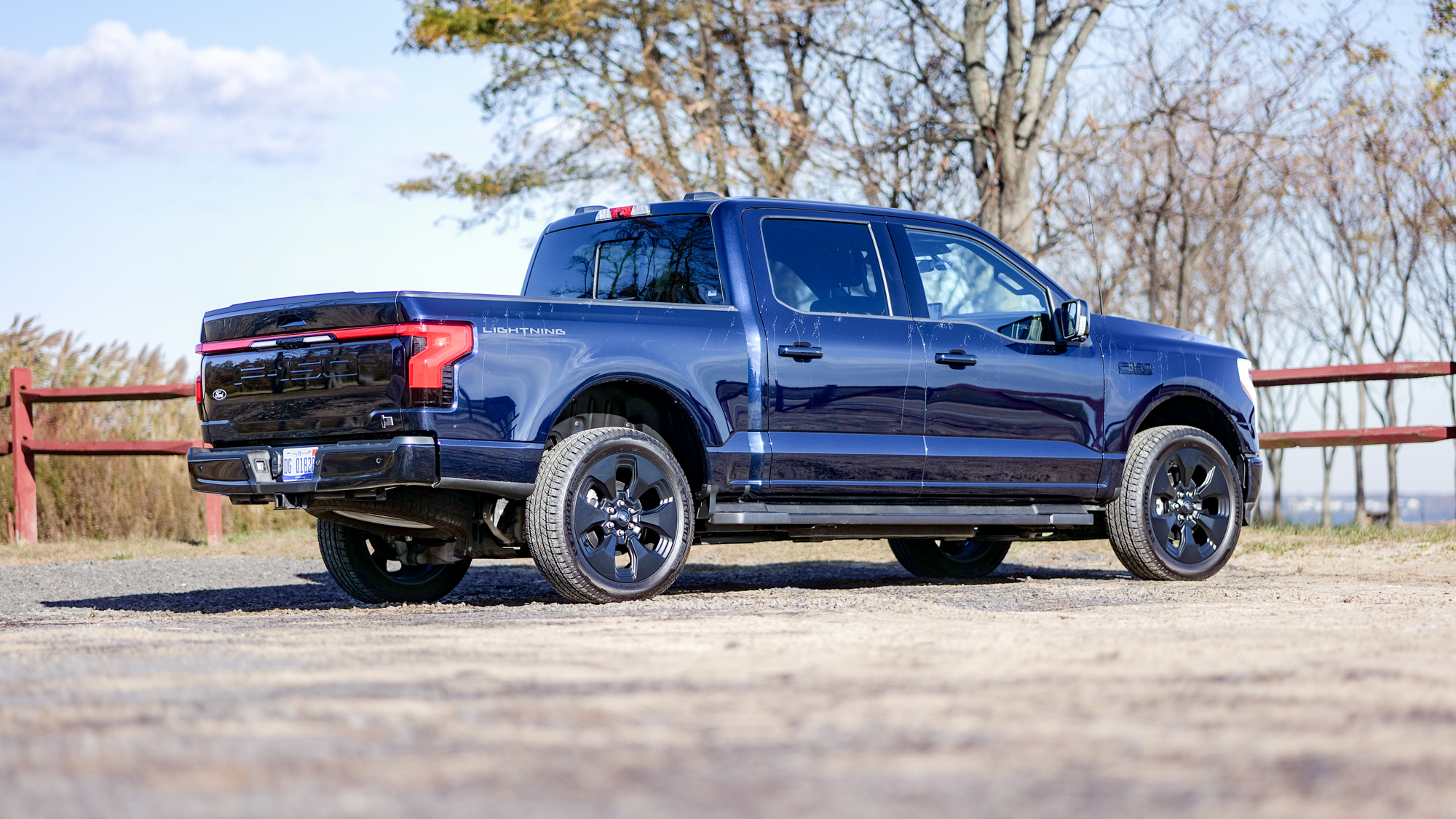 Δοκιμαστική κίνηση Ford F-150 Lightning 2025.