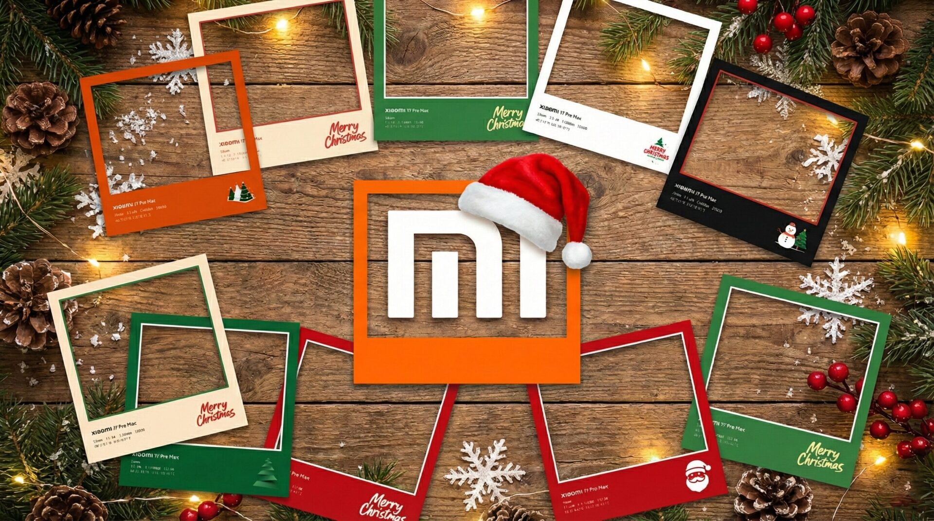 Το HyperOS 3 λαμβάνει χριστουγεννιάτικα υδατογραφήματα κάμερας με 3 διατάξεις και 9 στυλ