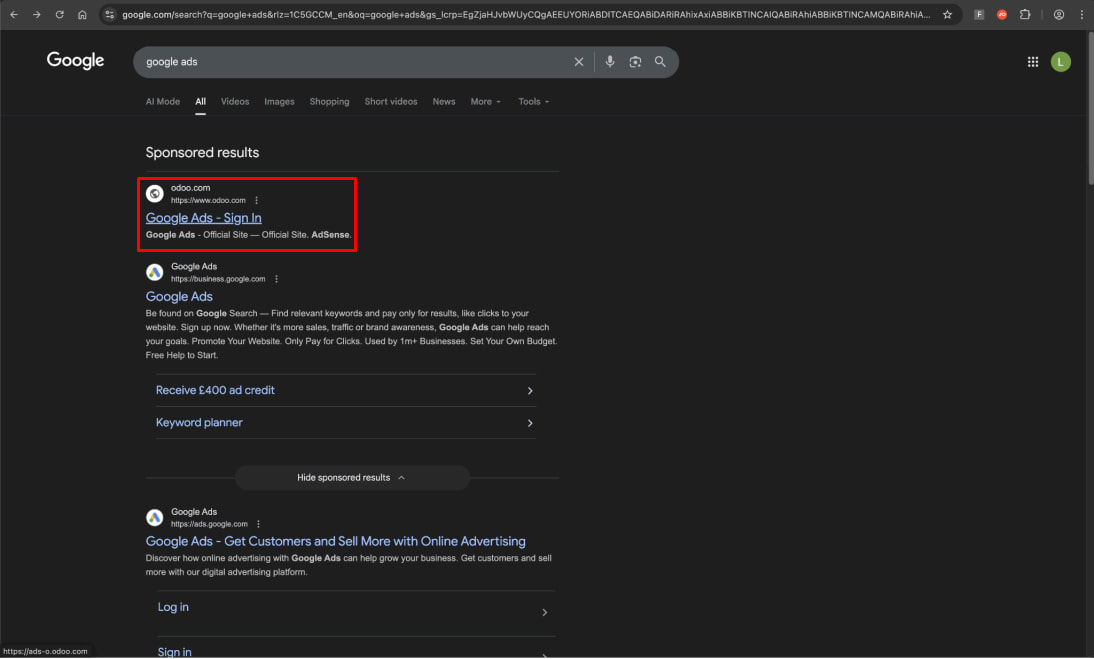 Τα κακόβουλα αποτελέσματα αναζήτησης στην πρώτη θέση
