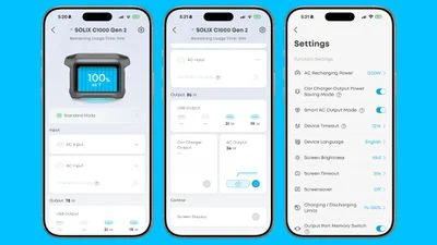 Anker Solix C1000 Gen 2 Portable Power Station Review εφαρμογή anker