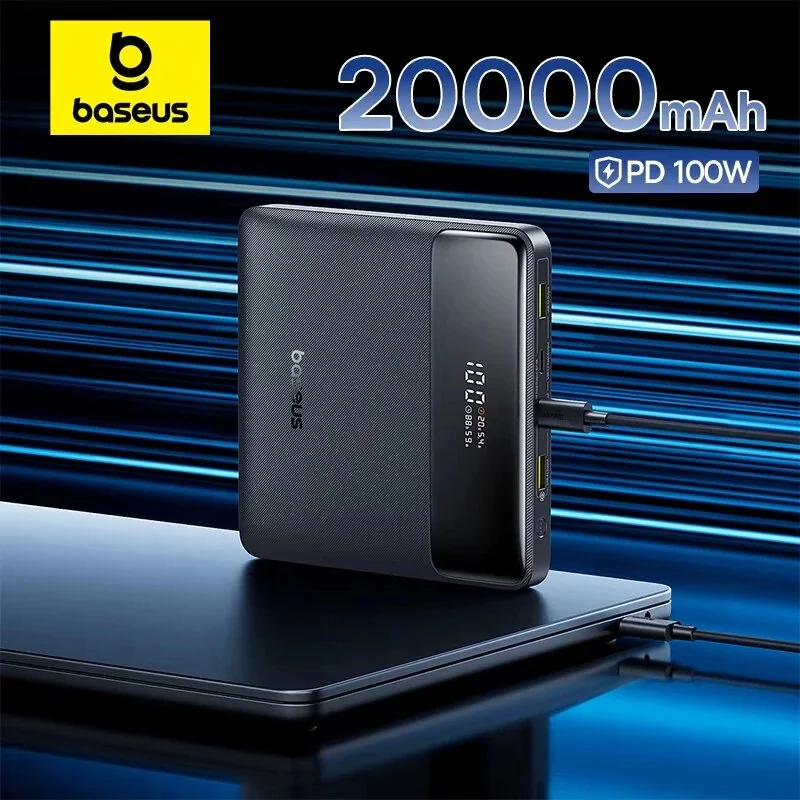 Ανακάλυψε το Baseus Blade H1 Lite: 20.000mAh και 100W φόρτισης σε μέγεθος τετραδίου – η λύση για να μην αγχώνεσαι πια για μπαταρία!