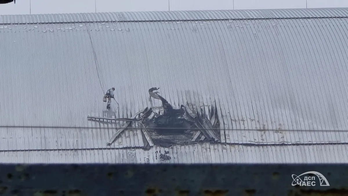 Σοκ στο Τσερνόμπιλ: Η προστατευτική ασπίδα έσπασε από drone – Έρχεται ραδιενεργή απειλή!