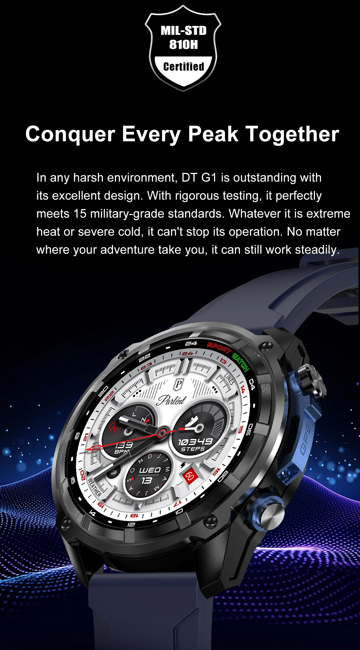 【Απίστευτο!】 DT NO.1 DTG1: Το Smartwatch «θαύμα» με GPS και φως που κρατάει για πάντα!