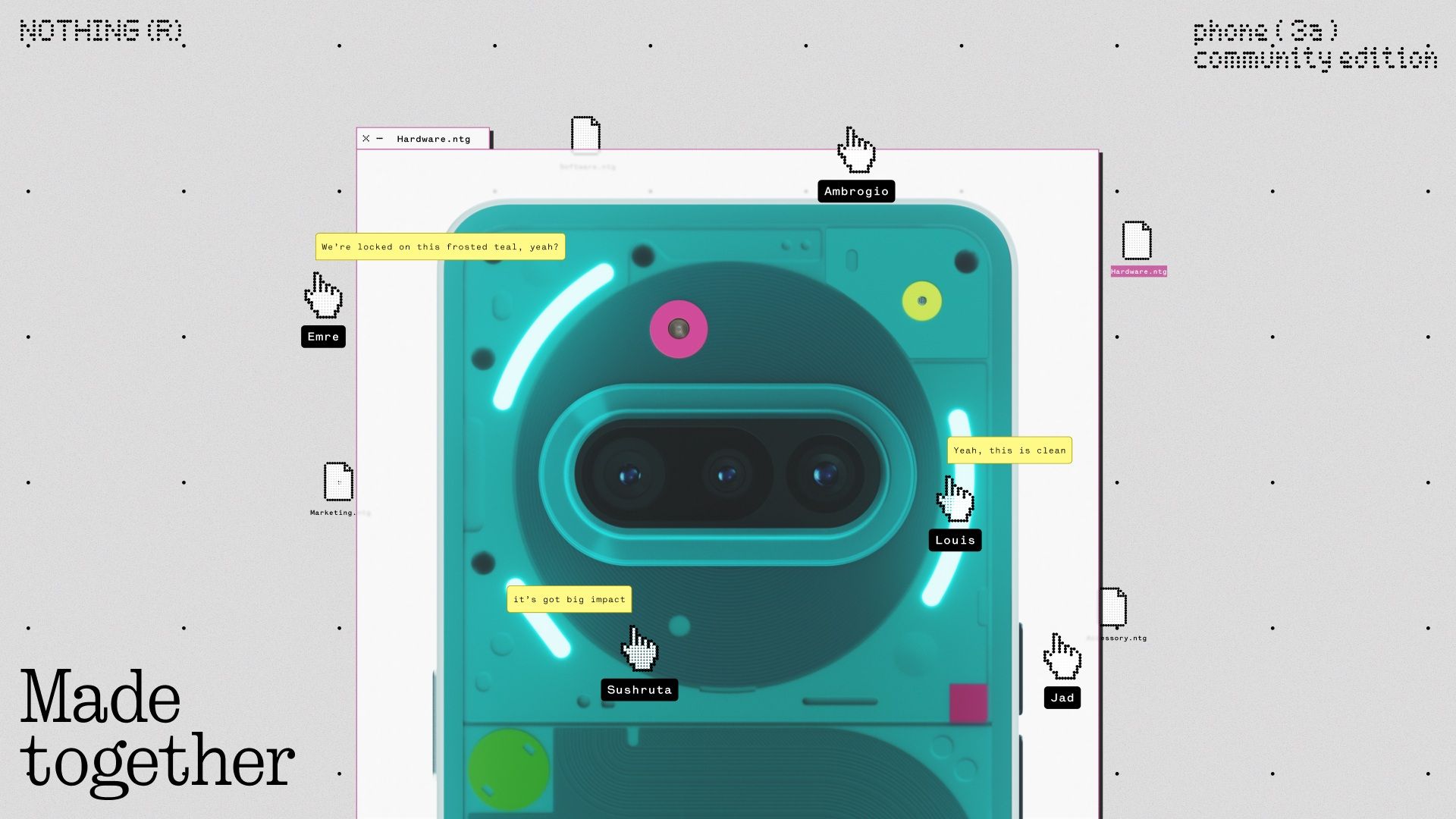 Το Nothing’s Phone 3a Community Edition είναι μια ρετρό αναδρομή στην ψηφιακή εποχή