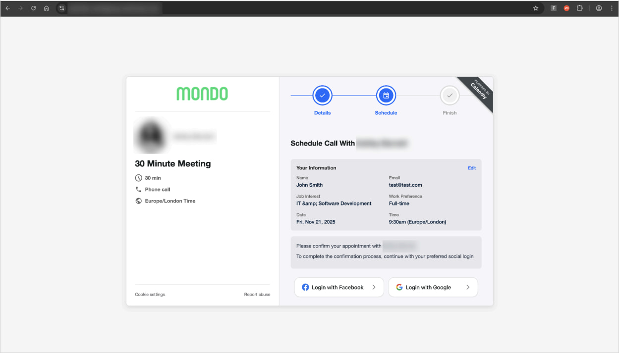 Παραλλαγή που στοχεύει και τους δύο τύπους λογαριασμού
