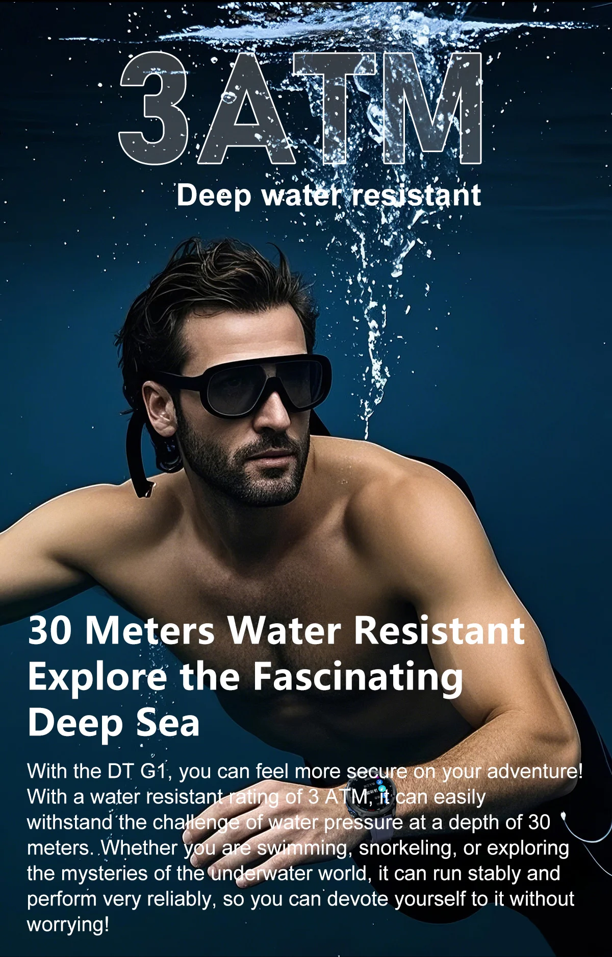 【Απίστευτο!】 DT NO.1 DTG1: Το Smartwatch «θαύμα» με GPS και φως που κρατάει για πάντα!